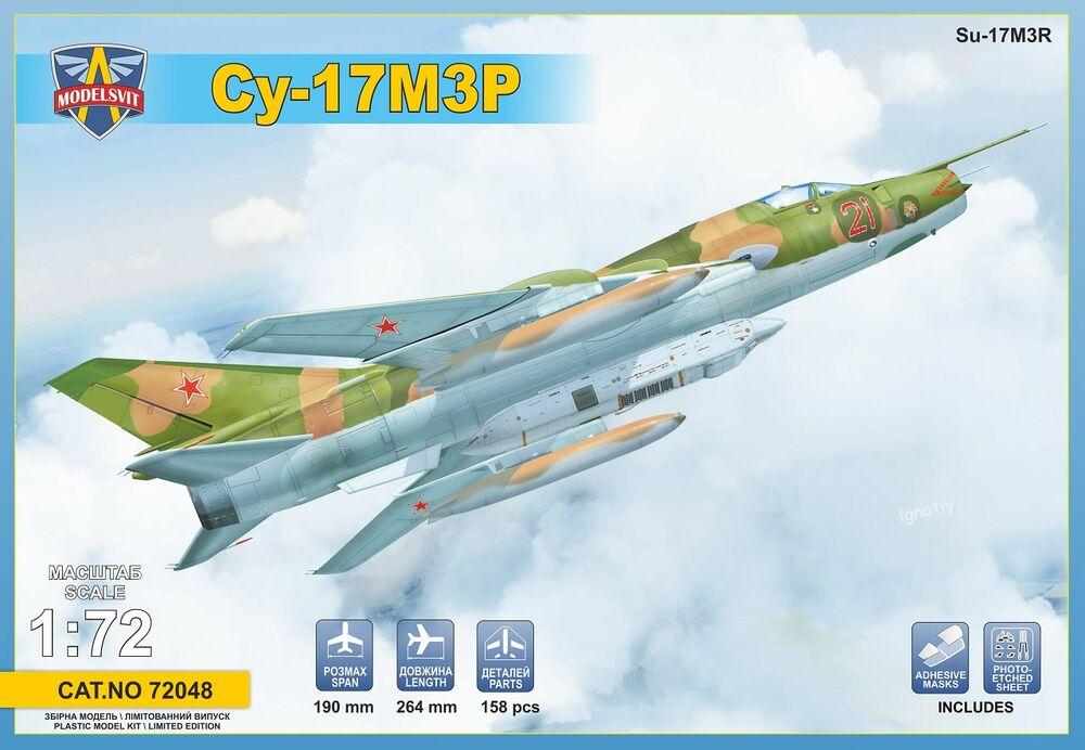 Sukhoi Su-17M3R Reconnaissance Fighter-Bomber with KKR pod