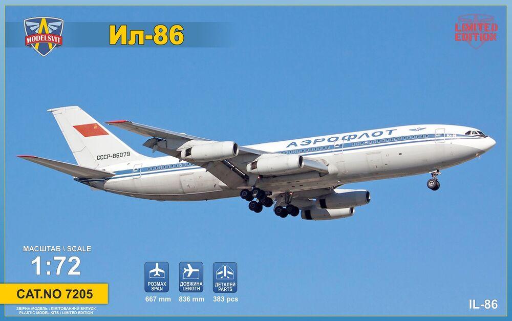IL-86 wide-body airliner