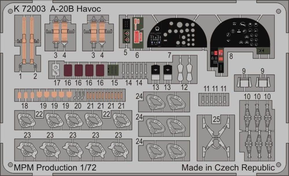 20 Havoc günstig Kaufen-A-20B Havoc for MPM 72557. A-20B Havoc for MPM 72557 <![CDATA[MPM / K72003 / 1:72]]>. 