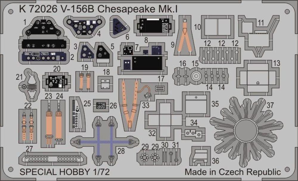 8594071084257 - MPM 100-K72026 - V-156B Chesapeake MkI in 172 8594071084257 - MPM 100-K72026 - V-156B Chesapeake MkI in 172