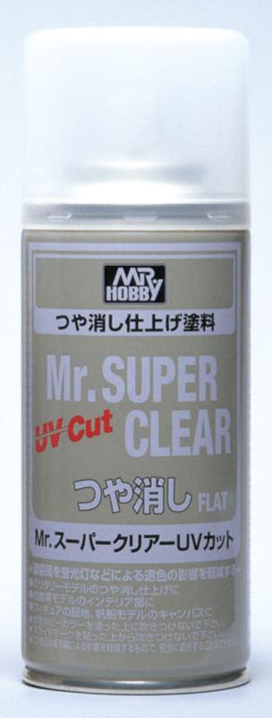 4973028335439 - Mr Super Clear UV Cut Flat Spray (170 ml)