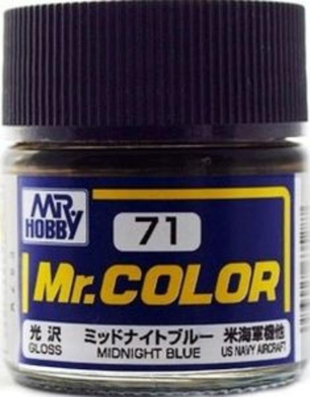 4973028716689 - Mr Color (10 ml) Midnight Blue