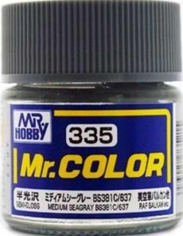 4973028717631 - Mr Color (10 ml) Medium Seagray BS381C 637