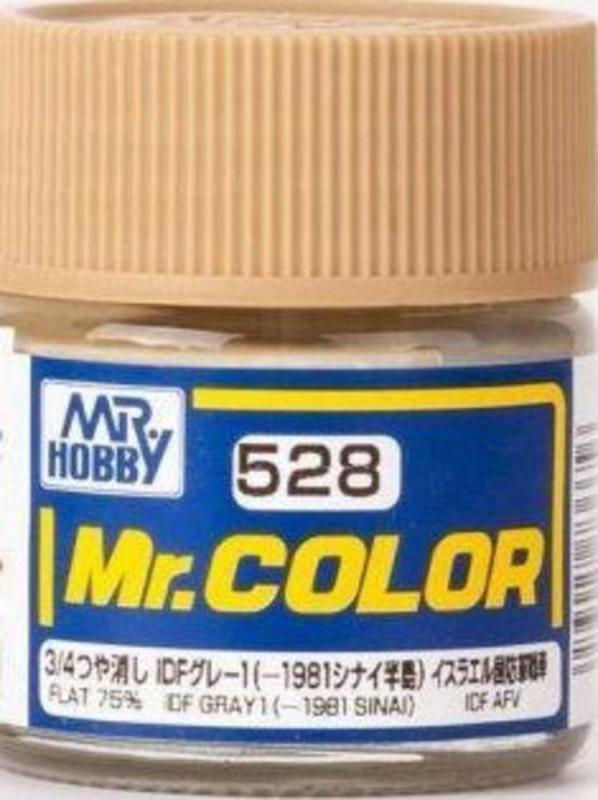 4973028718072 - Mr Color (10 ml) IDF Gray 1 (-1981 Sinai)