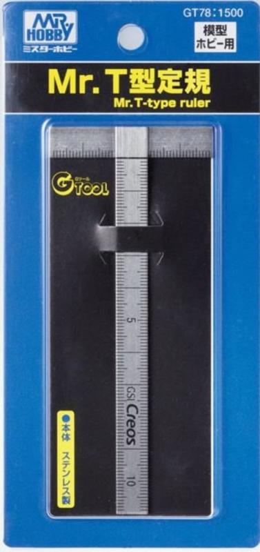 4973028033939 - Mr Hobby - Gunze GT-78 - Mr T-Type Ruler