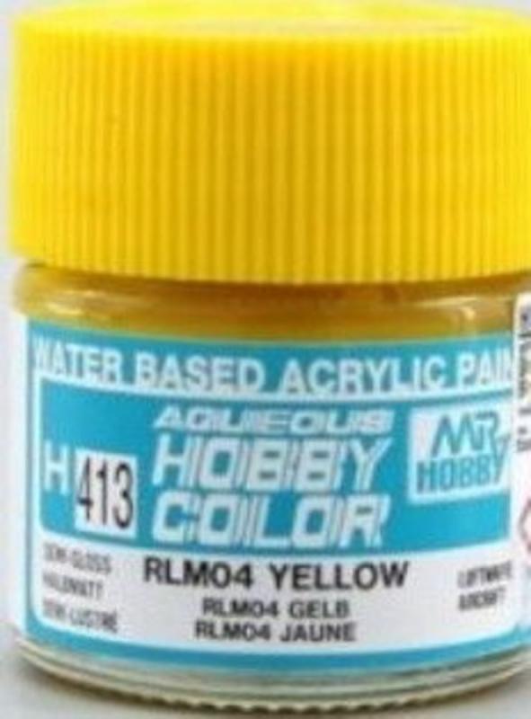 4973028719796 - Aqueous Hobby Colors (10 ml) RLM04 Yellow