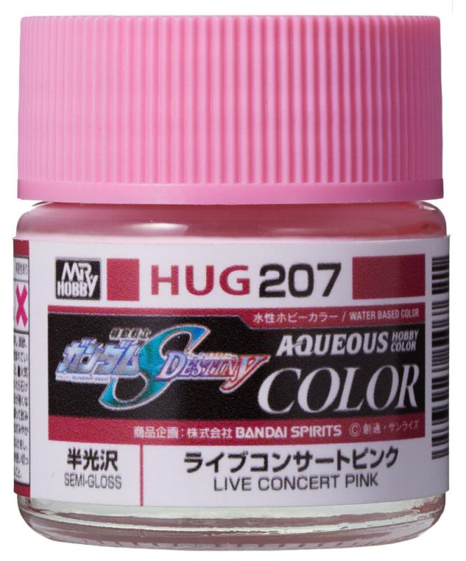 4973028507621 - AQUEOUS GUNDAM COLOR (10ml) LIVE CONCERT PINK