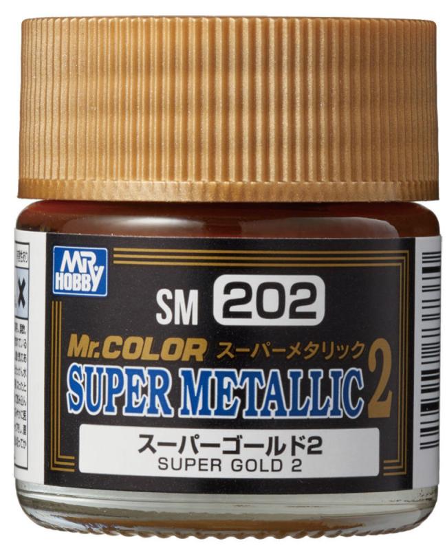 4973028718690 - Mr Color Super Metallic Colors II (10 ml) Super Gold II