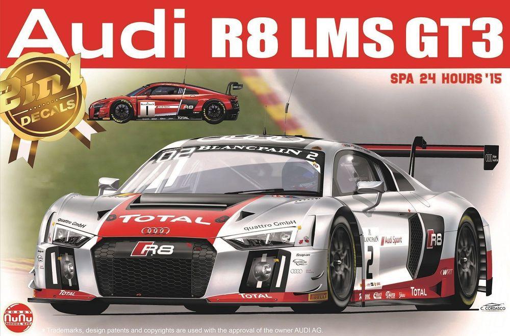 Ms Nunu günstig Kaufen-Audi R8 LMS GT3 SPA 24 Hours´15. Audi R8 LMS GT3 SPA 24 Hours´15 <![CDATA[Nunu-Beemax / PN24004 / 1:24]]>. 