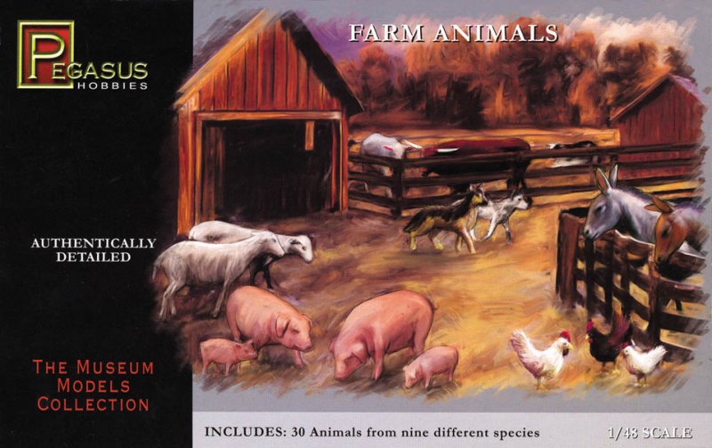 570 CD günstig Kaufen-30 Farm-Tiere. 30 Farm-Tiere <![CDATA[Pegasus Hobbies / 957006 / 1:48]]>. 