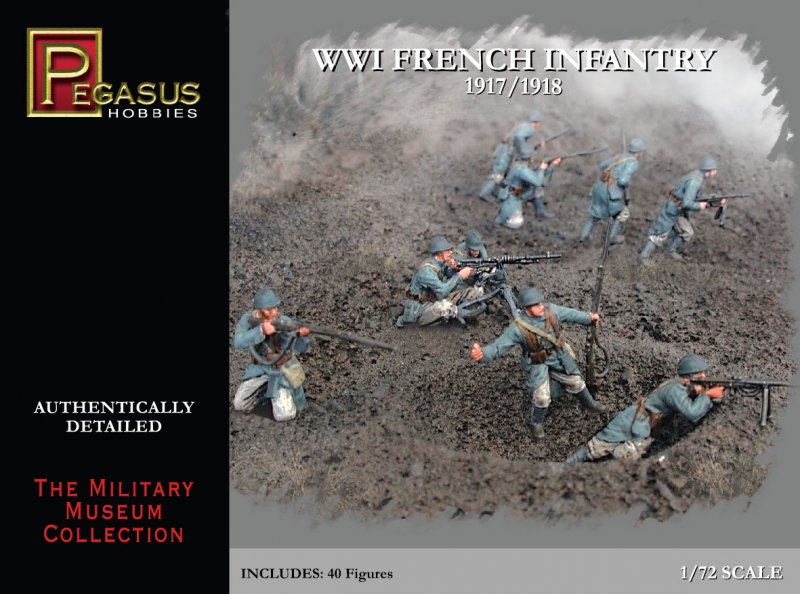 FRENCH günstig Kaufen-WW I French Infantry. WW I French Infantry <![CDATA[Pegasus Hobbies / 957199 / 1:72]]>. 