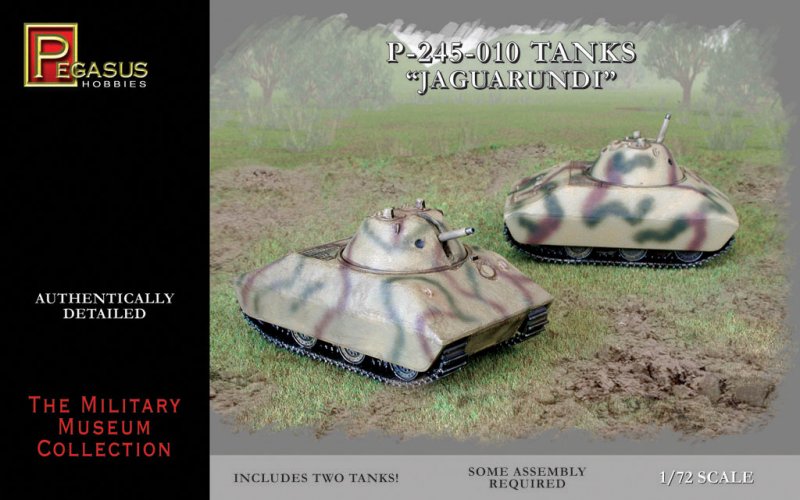 Gas Tank günstig Kaufen-P-245-010 Tanks ´´Jaguarundi´´. P-245-010 Tanks ´´Jaguarundi´´ <![CDATA[Pegasus Hobbies / 957606 / 1:72]]>. 