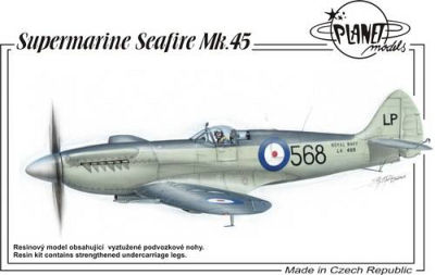 Supermarine Seafire günstig Kaufen-Supermarine Seafire Mk.45. Supermarine Seafire Mk.45 <![CDATA[Planet Models / PLT134 / 1:48]]>. 