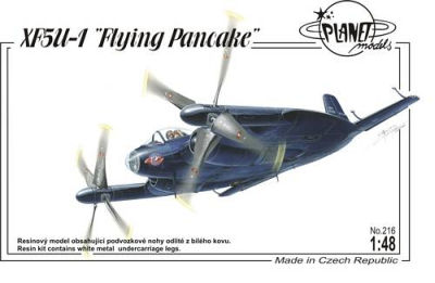 Planet günstig Kaufen-XF5U-1 Flying Pancake. XF5U-1 Flying Pancake <![CDATA[Planet Models / PLT216 / 1:48]]>. 