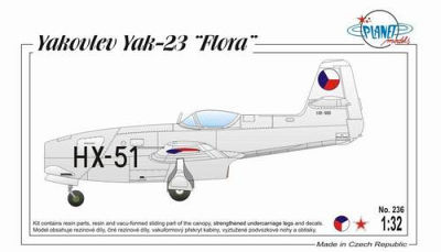 32 VLE günstig Kaufen-Jakovlev Jak-23 Flora. Jakovlev Jak-23 Flora <![CDATA[Planet Models / PLT236 / 1:32]]>. 