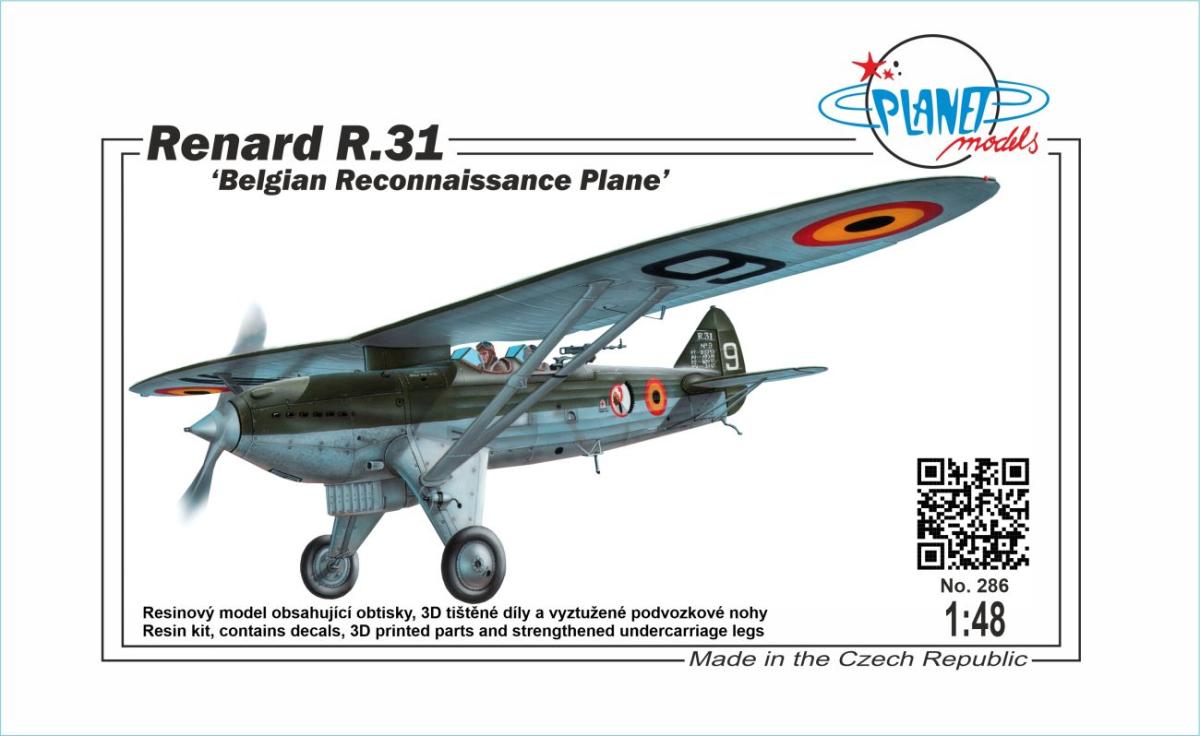 Renard R.31 – Belgian Recconaissance Plane