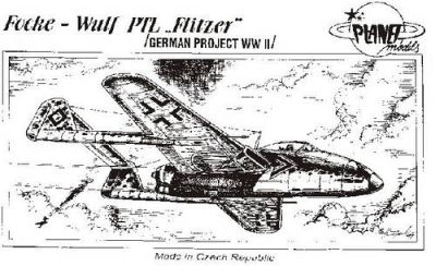 Focke Wulf günstig Kaufen-Focke-Wulf PTL Flitzer. Focke-Wulf PTL Flitzer <![CDATA[Planet Models / CM-48 025 / 1:48]]>. 