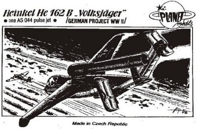 Bw 4 günstig Kaufen-Heinkel He 162 B Mit einem AS 044 pulsat. Triebwerk.. Heinkel He 162 B Mit einem AS 044 pulsat. Triebwerk. <![CDATA[Planet Models / CM-72 008 / 1:72]]>. 