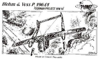 Blohm günstig Kaufen-Blohm & Voss BV P.196.01,. Blohm & Voss BV P.196.01, <![CDATA[Planet Models / CM-72 031 / 1:72]]>. 