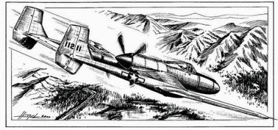 8595593113821 - Vultee XP-54 ´´Swoose Goose ´´ 8595593113821 - Vultee XP-54 ´´Swoose Goose ´´