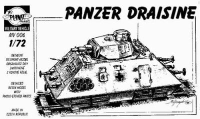 Planet günstig Kaufen-Panzer Draisine, Super Qualität. Panzer Draisine, Super Qualität <![CDATA[Planet Models / CMV-72 006 / 1:72]]>. 