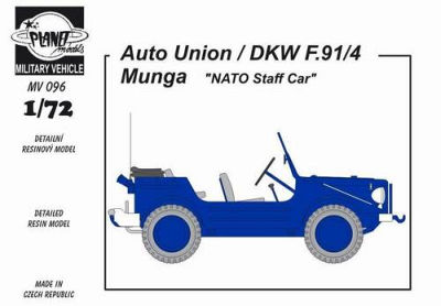 UNI AUTO günstig Kaufen-Auto-Union/DKW F91/4 Munga ´NatoStaffcar. Auto-Union/DKW F91/4 Munga ´NatoStaffcar <![CDATA[Planet Models / MV096 / 1:72]]>. 