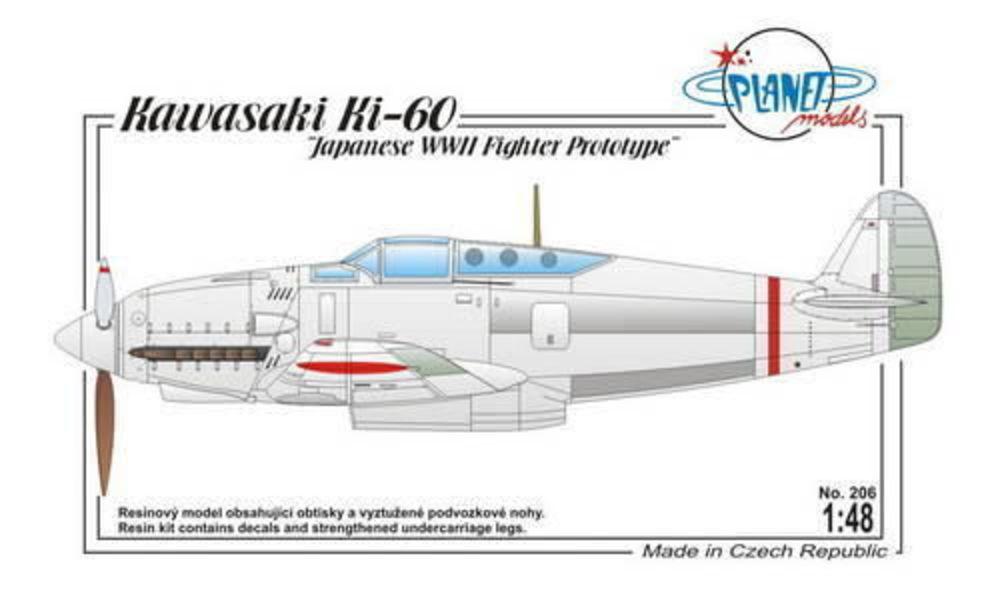 Japan günstig Kaufen-Kawasaki Ki-60  Japan, WWII. Kawasaki Ki-60  Japan, WWII <![CDATA[Planet Models / PLT206 / 1:72]]>. 