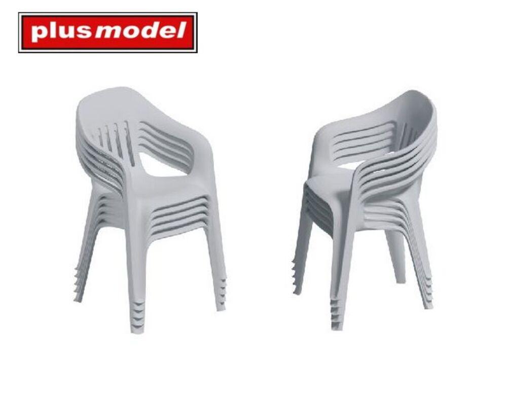 8595241620855 - Stacked plastic chairs 8595241620855 - Stacked plastic chairs
