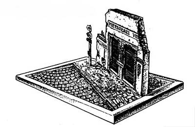 Plus mit günstig Kaufen-Straßenruine WW II Metzgerei mit Straßenrand. Straßenruine WW II Metzgerei mit Straßenrand <![CDATA[plusmodel / 32 / 1:35]]>. 