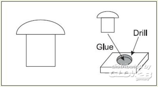 Plus 1 günstig Kaufen-Rivets 0,6 mm. Rivets 0,6 mm <![CDATA[plusmodel / 460 / 1:35]]>. 