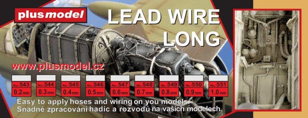 8595241605494 - Plus model 549 - Lead wire 08 mm long 240 mm 8595241605494 - Plus model 549 - Lead wire 08 mm long 240 mm