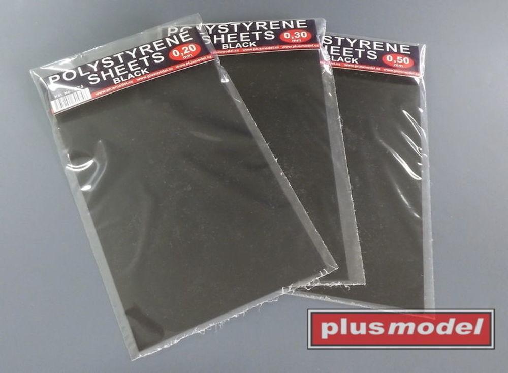 TS 19 günstig Kaufen-Polystyrene sheets black 0,3mm (110 x 190 mm). Polystyrene sheets black 0,3mm (110 x 190 mm) <![CDATA[plusmodel / 575]]>. 