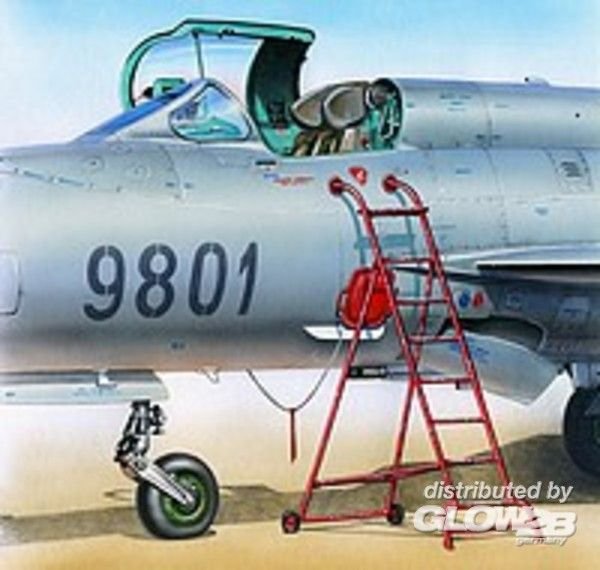 8595241680378 - Plus model AL4037 - Ladder Mig-21 in 148