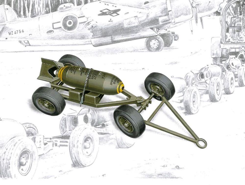 Mode Plus günstig Kaufen-Bomb trailer Mk 2. Bomb trailer Mk 2 <![CDATA[plusmodel / AL4055 / 1:48]]>. 