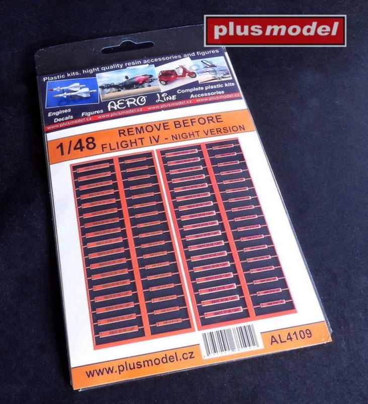 8595241681092 - Plus model AL4109 - 148 Remove Before flight night version