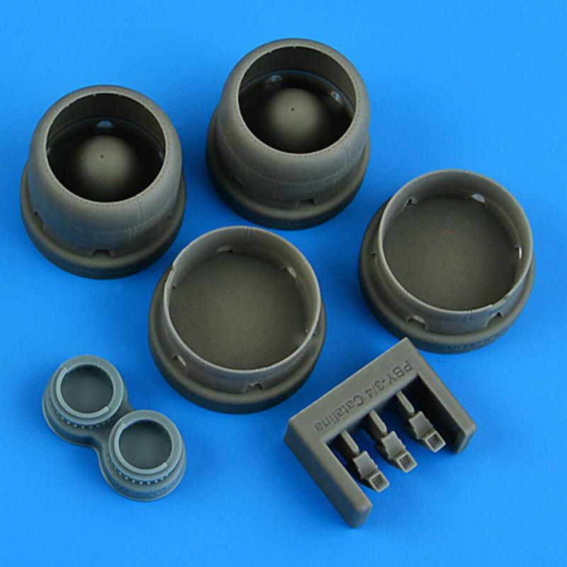 PBY-3/4 Catalina – Correct cowlings closed flaps [Hobby 2000]