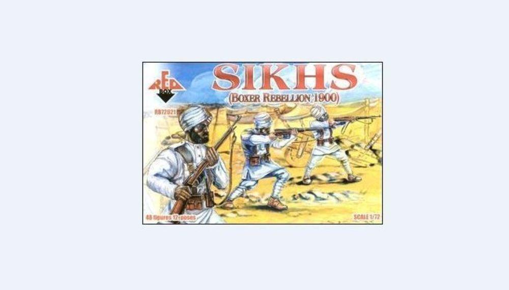 HS 720 günstig Kaufen-Sikhs, Boxer Rebellion 1900. Sikhs, Boxer Rebellion 1900 <![CDATA[Red Box / RB72021 / 1:72]]>. 