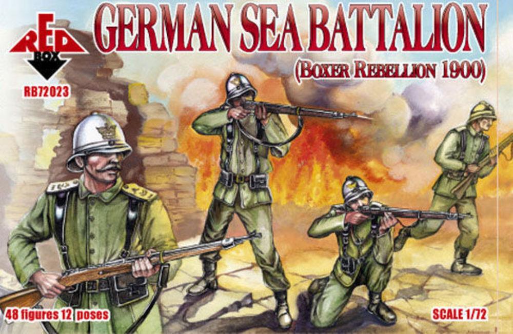 Rebellion günstig Kaufen-German sea battalion, Boxer Rebellion. German sea battalion, Boxer Rebellion <![CDATA[Red Box / RB72023 / 1:72]]>. 