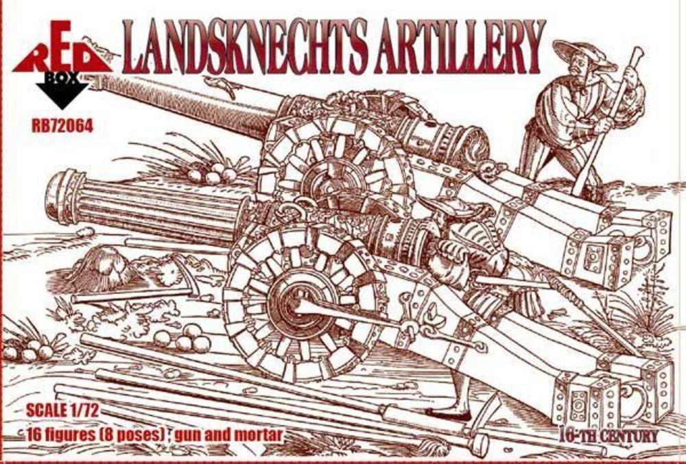 64 DS günstig Kaufen-Landsknechts (Artillery), 16th century. Landsknechts (Artillery), 16th century <![CDATA[Red Box / RB72064 / 1:72]]>. 