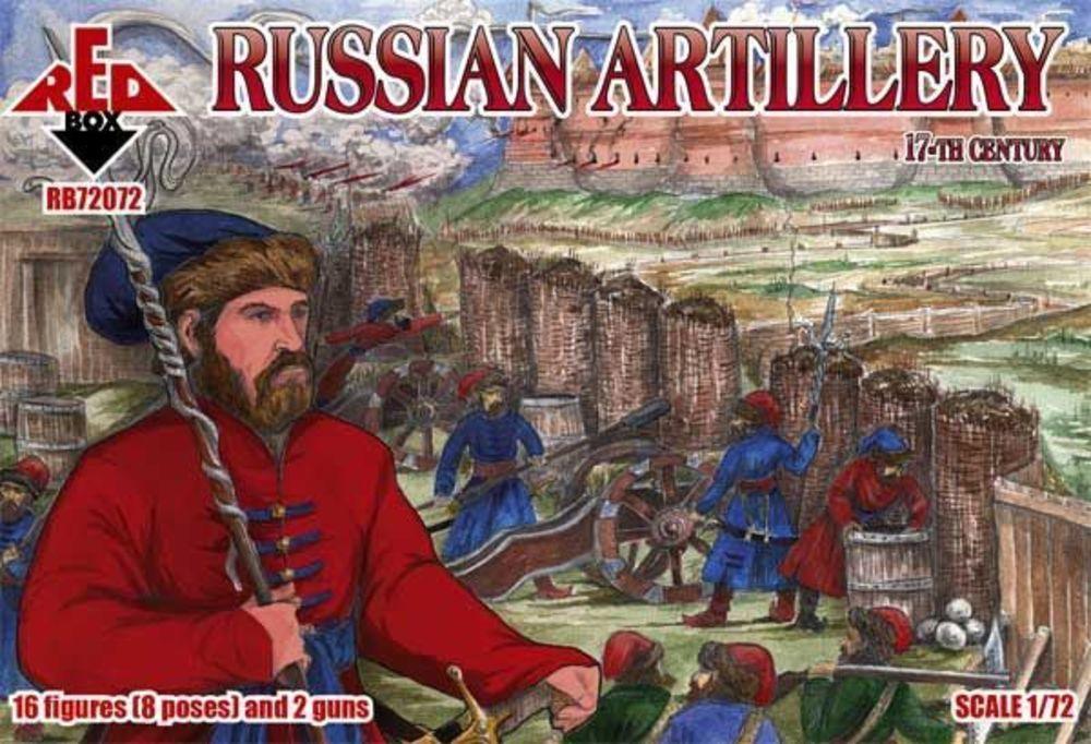 207 72 günstig Kaufen-Russian Artillery, 17th century. Russian Artillery, 17th century <![CDATA[Red Box / RB72072 / 1:72]]>. 