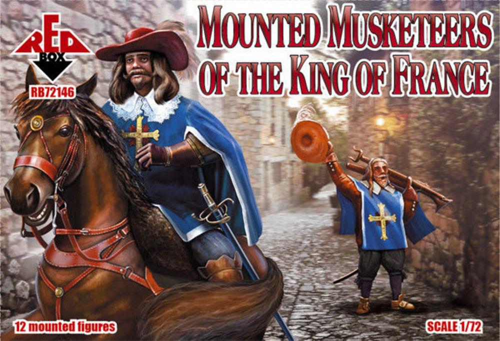 KING günstig Kaufen-Mounted Musketeers of the King of France. Mounted Musketeers of the King of France <![CDATA[Red Box / 72146 / 1:72]]>. 