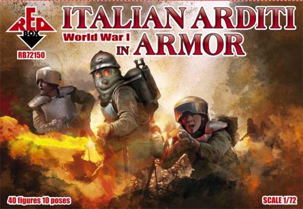 in Red günstig Kaufen-Italian Arditi in armor WWI. Italian Arditi in armor WWI <![CDATA[Red Box / 72150 / 1:72]]>. 