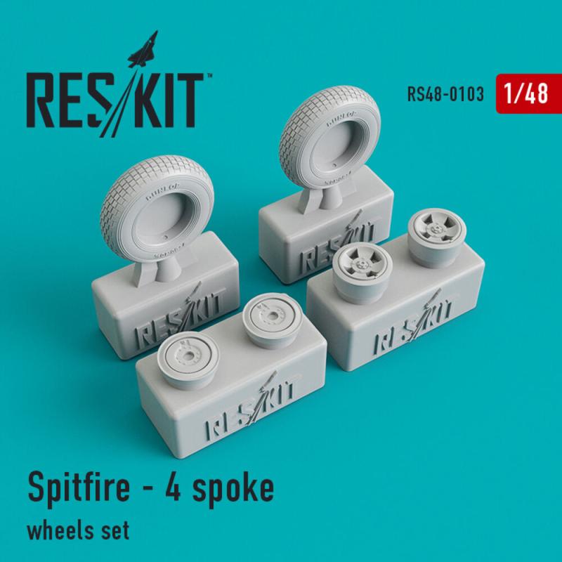 Spitfire (4 spoke) - Wheels set