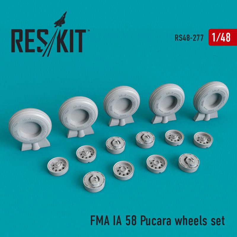 FMA IA 58 Pucara - Wheels set
