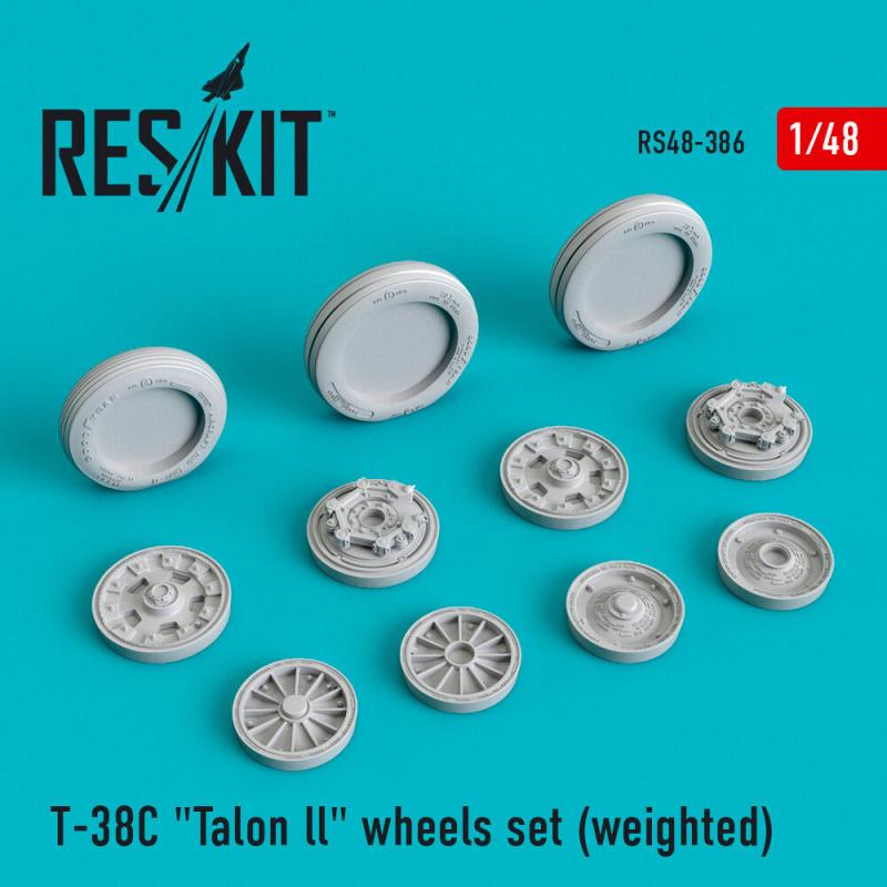 T-38C Talon ll - Wheels set (weighted)