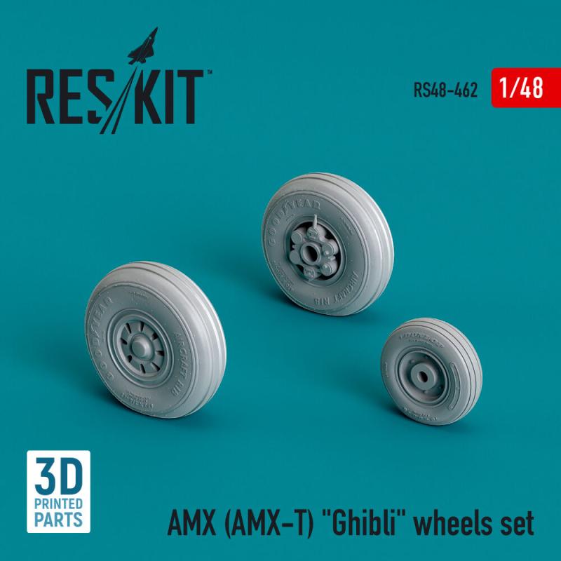 AMX (AMX-T) Ghibli - Wheels set (3D Printed)