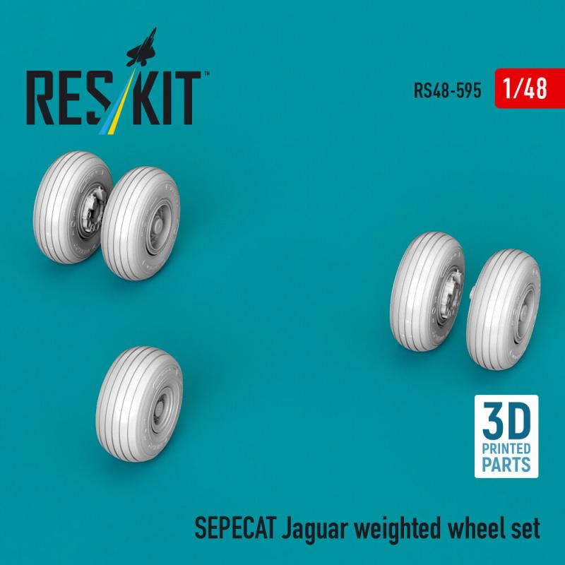 SEPECAT Jaguar  - Weighted wheel set (3D Printed)