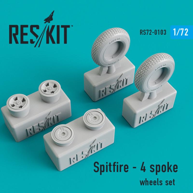 Spitfire (4 spoke) - Wheels set