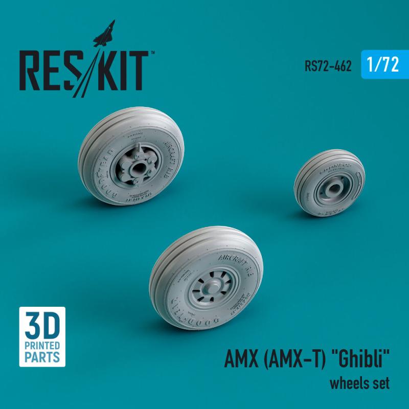 AMX (AMX-T) Ghibli - Wheels set (3D Printed)