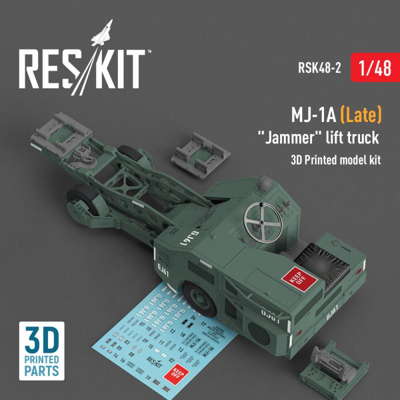 MJ-1A (Late) Jammer lift truck (3D Printed model kit)